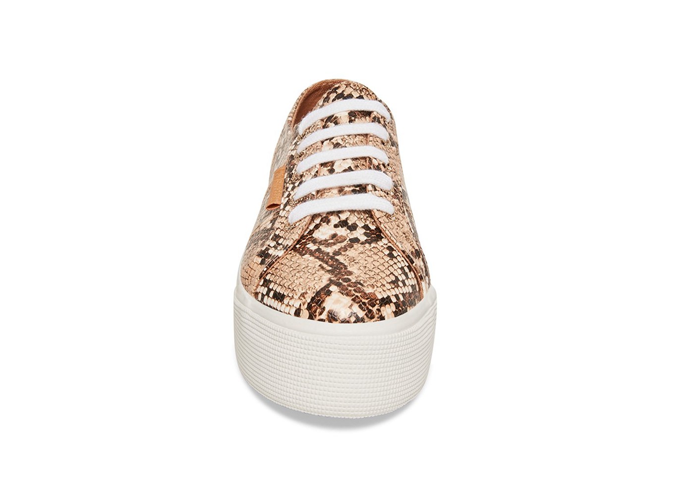 Platform Feminino Marrom/Serpentine - Superga 2790 Snakepufanw - FZDNR-8936